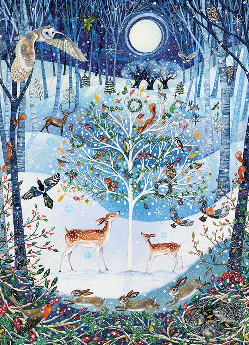 Winter Woodland 500 Piece Jigsaw Puzzle | Cobble Hill - Jigsaw Puzzles - The Puzzle Center