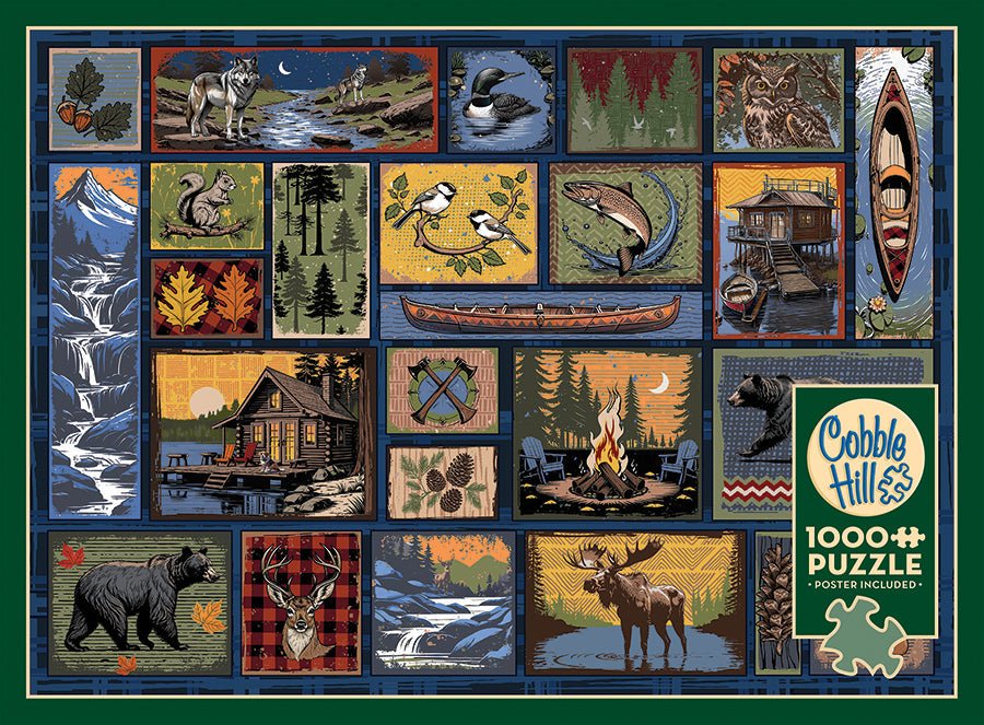 Woodcraft 1000 Piece Jigsaw Puzzle | Cobble Hill - Jigsaw Puzzles - The Puzzle Center