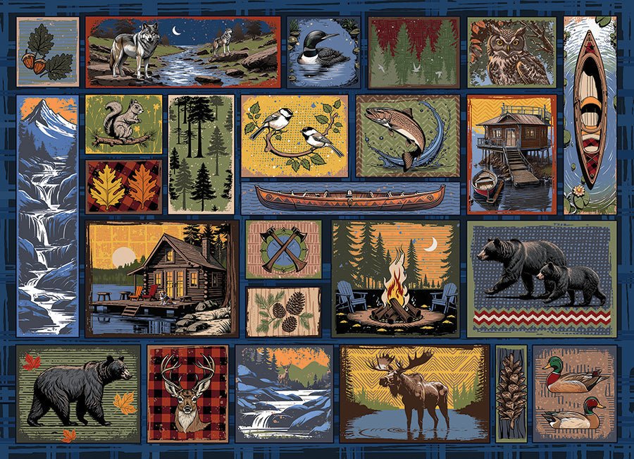 Woodcraft 1000 Piece Jigsaw Puzzle | Cobble Hill - Jigsaw Puzzles - The Puzzle Center