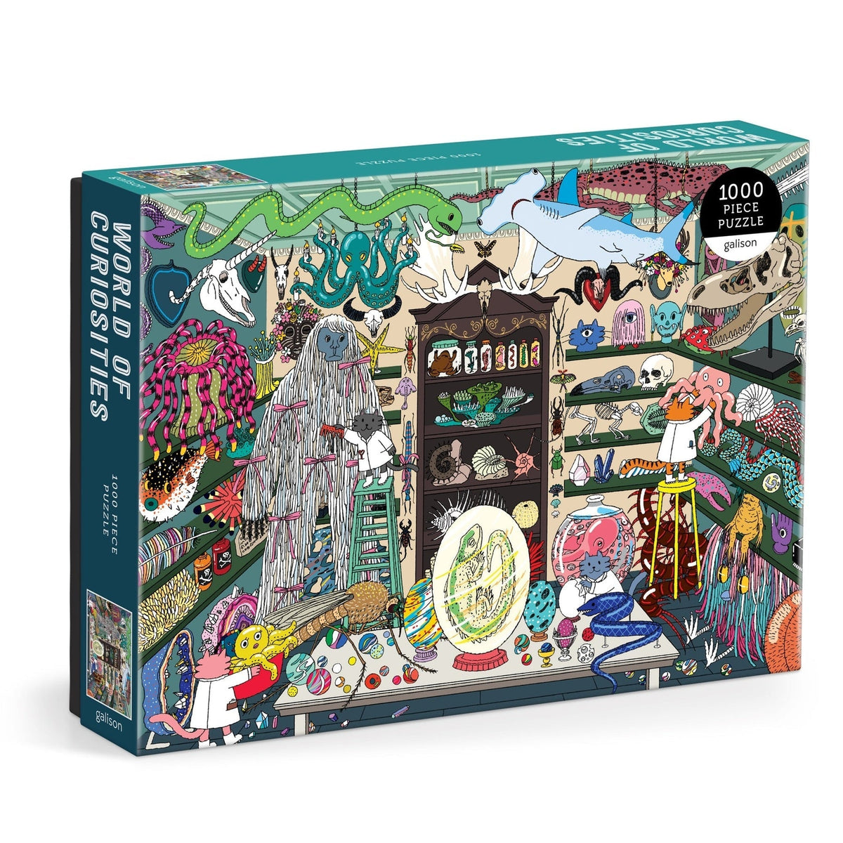 World of Curiosities 1000 Piece Jigsaw Puzzle | Galison - Jigsaw Puzzles - The Puzzle Center