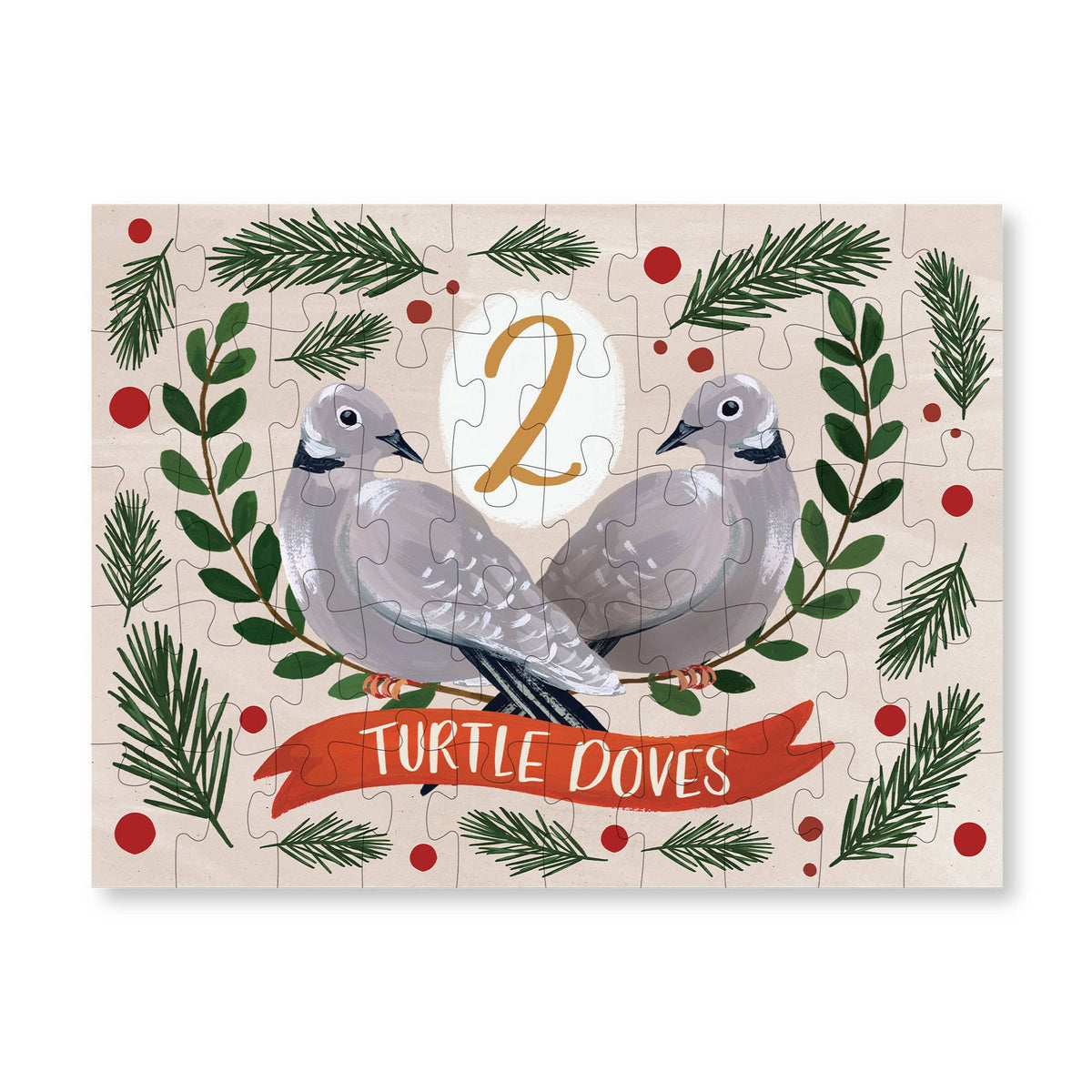 12 Days of Christmas Mini Jigsaw Puzzle Set, 50 Pieces Each | 1Canoe2 - Jigsaw Puzzles - The Puzzle Center