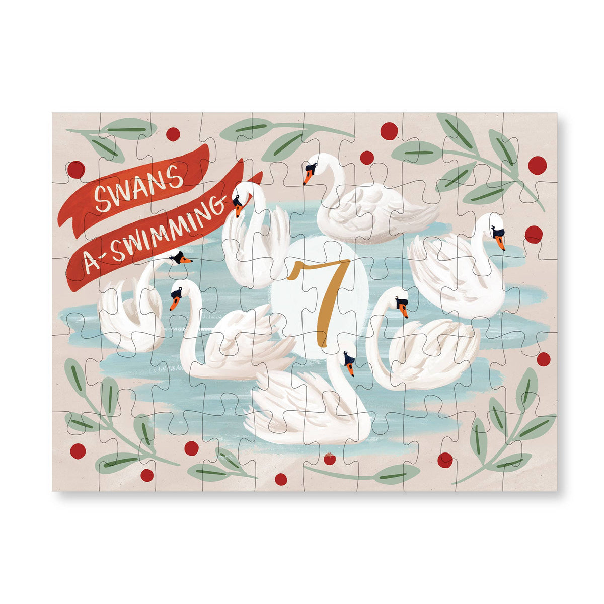 12 Days of Christmas Mini Jigsaw Puzzle Set, 50 Pieces Each | 1Canoe2 - Jigsaw Puzzles - The Puzzle Center