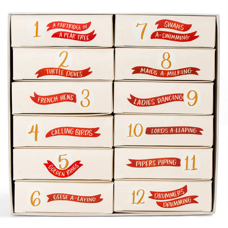 12 Days of Christmas Mini Jigsaw Puzzle Set, 50 Pieces Each | 1Canoe2 - Jigsaw Puzzles - The Puzzle Center