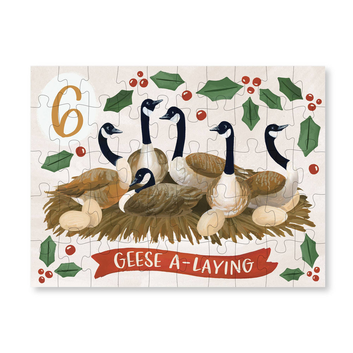 12 Days of Christmas Mini Jigsaw Puzzle Set, 50 Pieces Each | 1Canoe2 - Jigsaw Puzzles - The Puzzle Center