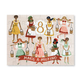 12 Days of Christmas Mini Jigsaw Puzzle Set, 50 Pieces Each | 1Canoe2 - Jigsaw Puzzles - The Puzzle Center