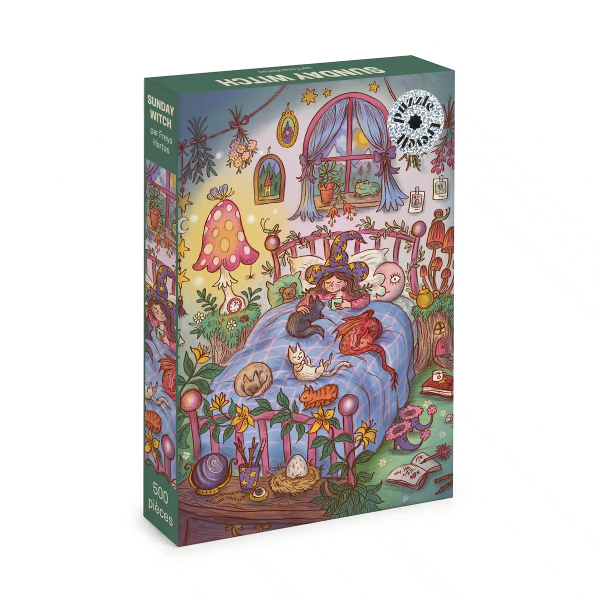 Sunday Witch 500 Piece Jigsaw Puzzle | Trevell
