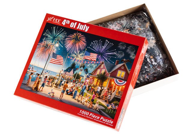 4th of July 1000 Piece Jigsaw Puzzle | Vermont Christmas Co - Jigsaw Puzzles - The Puzzle Center