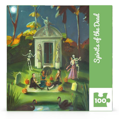 Spirits of the Dead Mini 100 Piece Jigsaw Puzzle | New York Puzzle Company
