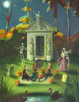 Spirits of the Dead Mini 100 Piece Jigsaw Puzzle | New York Puzzle Company