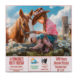A Cowgirl's Best Friend 500 Piece Jigsaw Puzzle | SunsOut - Jigsaw Puzzles - The Puzzle Center