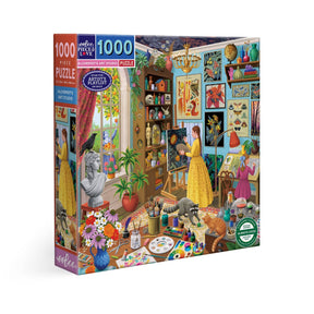 Alchemist's Art Studio 1000 Piece Jigsaw Puzzle | eeBoo - Jigsaw Puzzles - The Puzzle Center