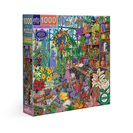 Alchemist's Greenhouse 1000 Piece Jigsaw Puzzle | eeBoo - Jigsaw Puzzles - The Puzzle Center