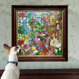 Alchemist's Greenhouse 1000 Piece Jigsaw Puzzle | eeBoo - Jigsaw Puzzles - The Puzzle Center