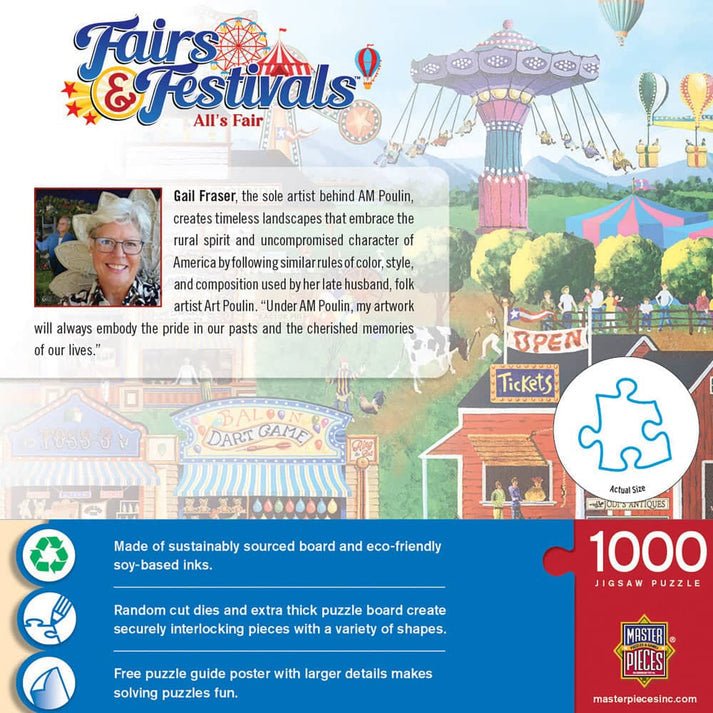 All's Fair 1000 Piece Jigsaw Puzzle | Masterpieces - Jigsaw Puzzles - The Puzzle Center