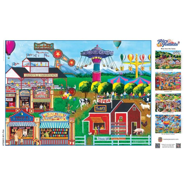 All's Fair 1000 Piece Jigsaw Puzzle | Masterpieces - Jigsaw Puzzles - The Puzzle Center