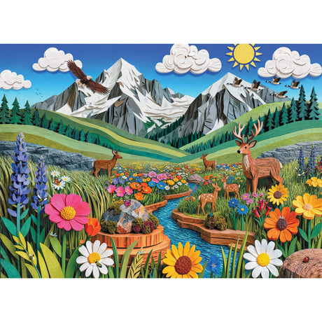 Alpine Meadow 1000 Piece Jigsaw Puzzle | Final Piece Puzzles - Jigsaw Puzzles - The Puzzle Center