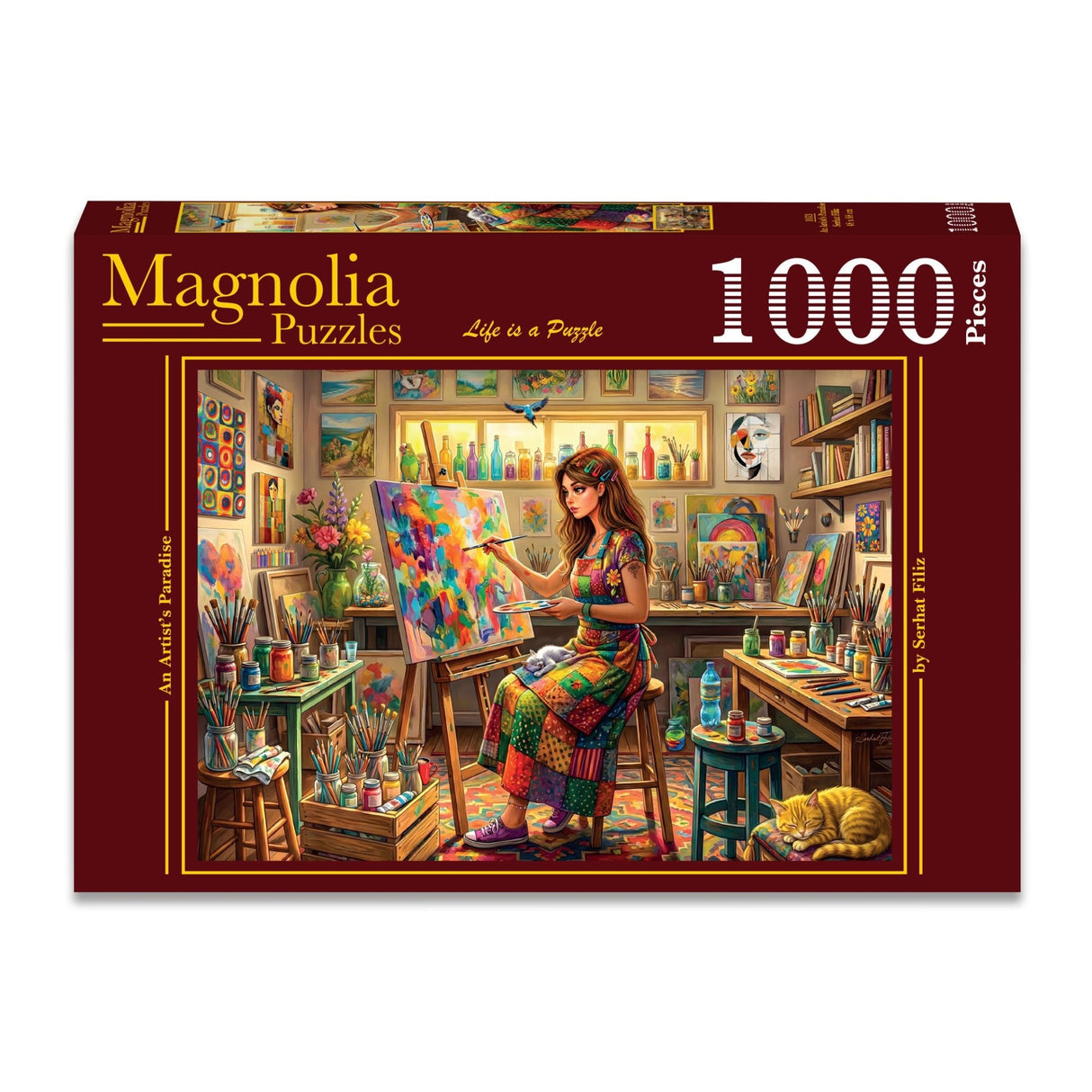 An Artist's Paradise 1000 Piece Jigsaw Puzzle | Magnolia - Jigsaw Puzzles - The Puzzle Center