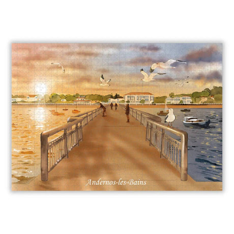 Andernos les Bains 1000 Piece Jigsaw Puzzle | Aparté - Jigsaw Puzzles - The Puzzle Center