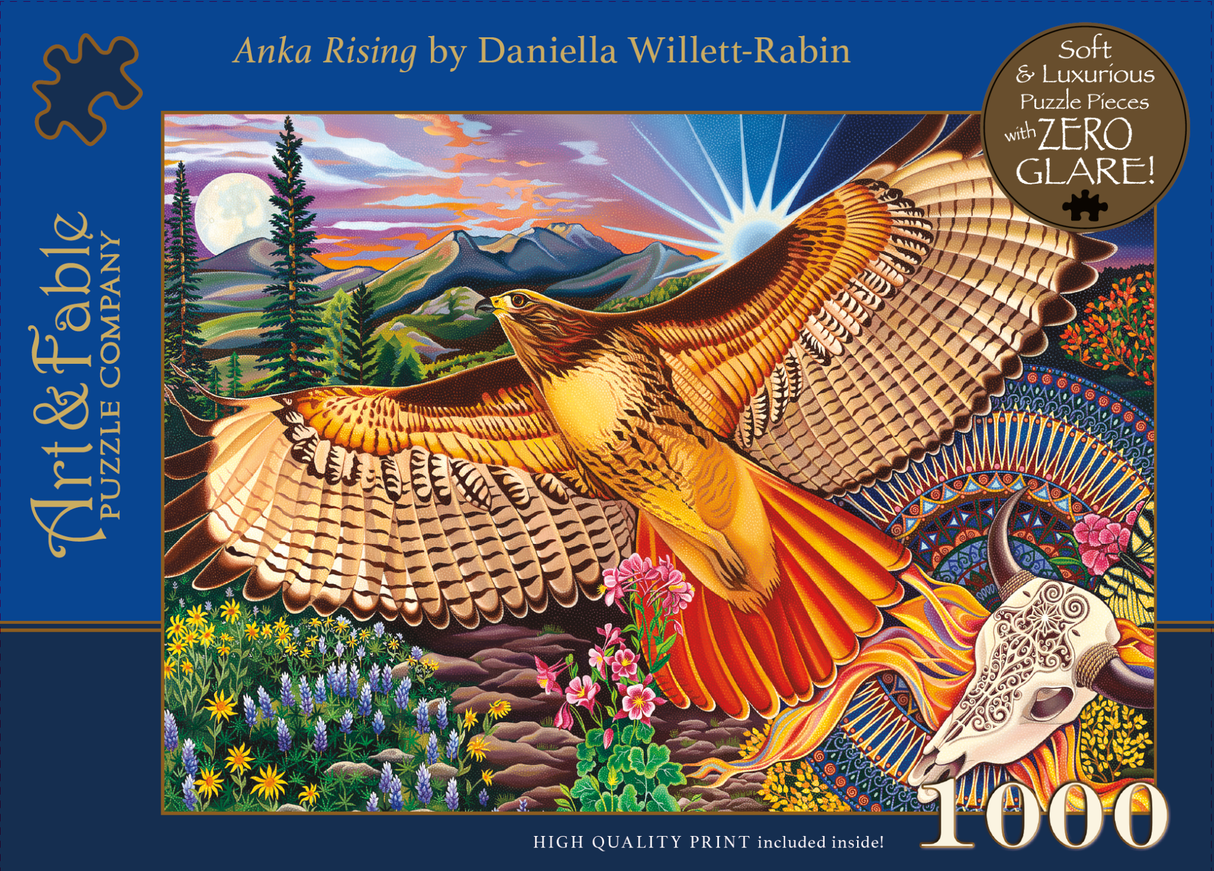 Anka Rising 1000 Piece Jigsaw Puzzle | Art & Fable - Jigsaw Puzzles - The Puzzle Center