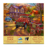Apple Farm 1000 Piece Jigsaw Puzzle by SunsOut Puzzles - Nostalgic Countryside Charm - SunsOut - Jigsaw Puzzles - The Puzzle Center - 