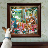 Artist's Cottage 1000 Piece Jigsaw Puzzle | eeBoo - Jigsaw Puzzles - The Puzzle Center