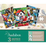 Audubon - 500 Piece Jigsaw Puzzles 3 Pack by Masterpieces - Masterpieces Puzzles - Jigsaw Puzzles - The Puzzle Center