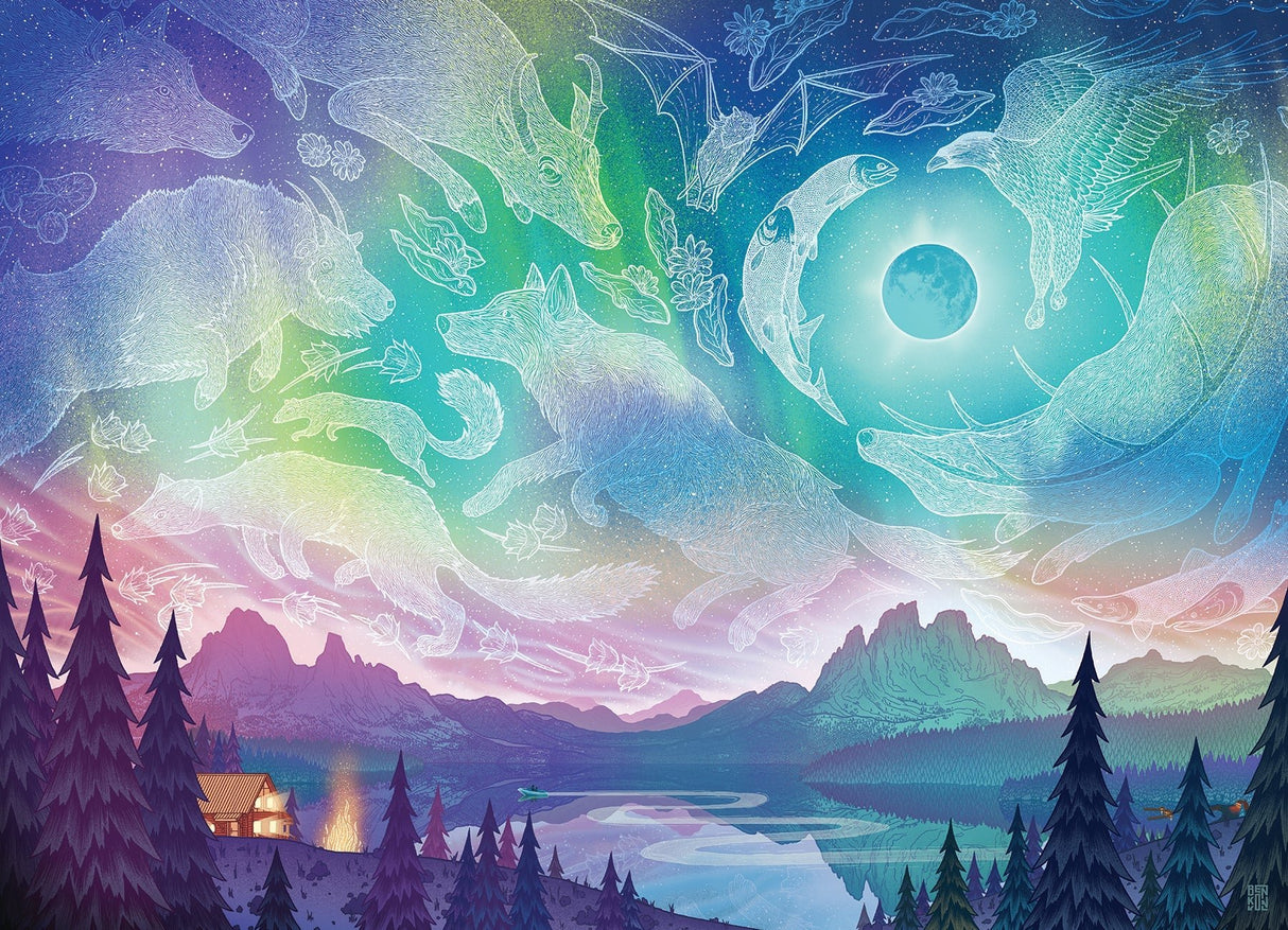 Aurora 1000 Piece Jigsaw Puzzle | Cobble Hill - Jigsaw Puzzles - The Puzzle Center