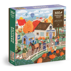 Autumn Square 300 Piece Jigsaw Puzzle | Galison - Jigsaw Puzzles - The Puzzle Center