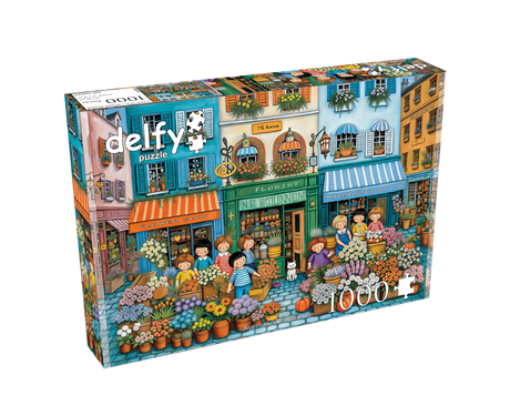 Avenue Of Blossoms 1000 Piece Jigsaw Puzzle | Delfy - Jigsaw Puzzles - The Puzzle Center