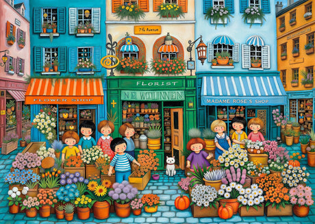 Avenue Of Blossoms 1000 Piece Jigsaw Puzzle | Delfy - Jigsaw Puzzles - The Puzzle Center
