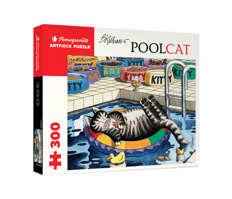B. Kliban: PoolCat 300 - piece Jigsaw Puzzle by Pomegranate - Pomegranate - Jigsaw Puzzles - The Puzzle Center - 