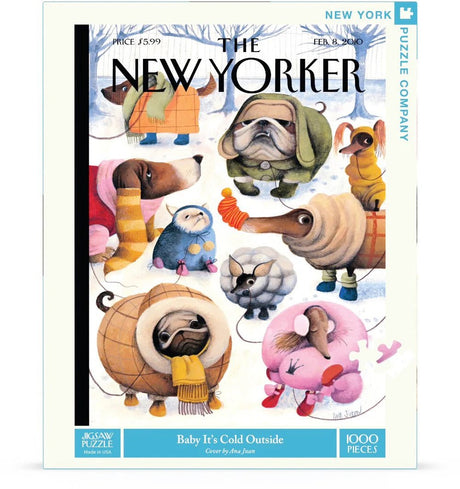 Baby It's Cold Outside 1000 Piece Jigsaw Puzzle | New York Puzzle Company - Jigsaw Puzzles - The Puzzle Center