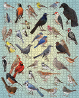 Backyard Birds 1000 Piece Jigsaw Puzzle | Pomegranate - Jigsaw Puzzles - The Puzzle Center