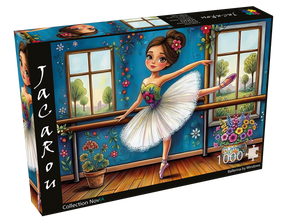 Ballerina By Windows 1000 Piece Jigsaw Puzzle | JaCaRou - Jigsaw Puzzles - The Puzzle Center