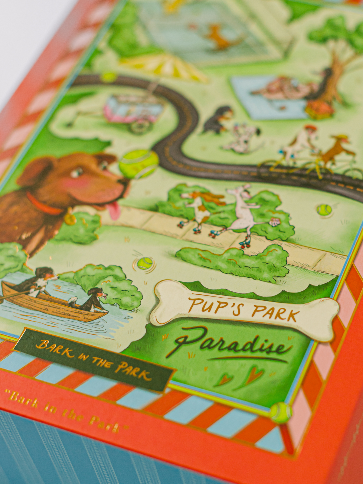 Bark in the Park 500 Piece Jigsaw Puzzle | Good Juju Ink - Jigsaw Puzzles - The Puzzle Center