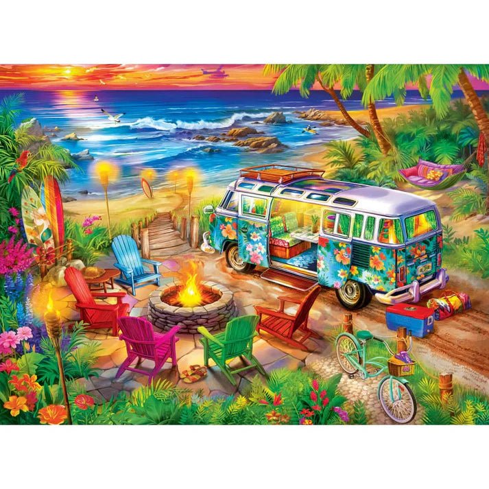 Beach Bum Bliss 1000 Piece Jigsaw Puzzle | Masterpieces - Jigsaw Puzzles - The Puzzle Center