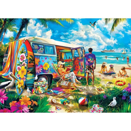 Beachside Bliss 1000 Piece Jigsaw Puzzle | Masterpieces - Jigsaw Puzzles - The Puzzle Center
