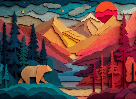 Bear Country 1000 Piece Jigsaw Puzzle | Final Piece Puzzles - Jigsaw Puzzles - The Puzzle Center