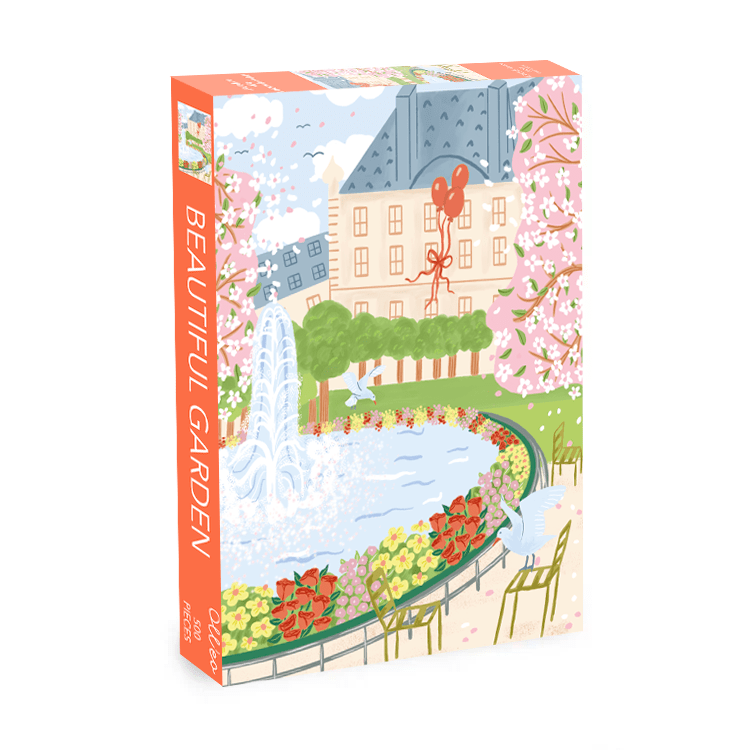 Beautiful Garden 500 Piece Jigsaw Puzzle | Olleo Puzzles - Jigsaw Puzzles - The Puzzle Center