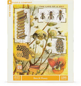 Bees & Honey 1000 Piece Jigsaw Puzzle by Yew York Puzzle Company - New York Puzzle Company - Jigsaw Puzzles - The Puzzle Center - 