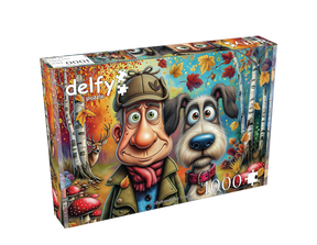 Behind The Tree 1000 Piece Jigsaw Puzzle | Delfy - Jigsaw Puzzles - The Puzzle Center