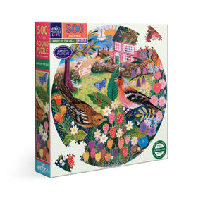 Birds by the Sea 500 Piece Jigsaw Puzzle | eeBoo - Jigsaw Puzzles - The Puzzle Center