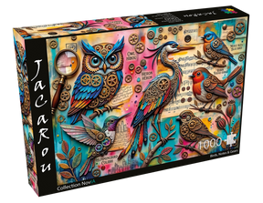 Birds, Notes & Gears 1000 Piece Jigsaw Puzzle | JaCaRou - Jigsaw Puzzles - The Puzzle Center