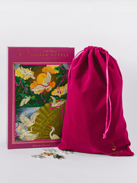 Birds of a Feather 500 Piece Jigsaw Puzzle | Good Juju Ink - Jigsaw Puzzles - The Puzzle Center