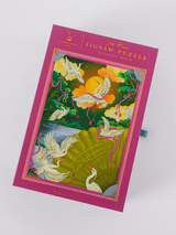Birds of a Feather 500 Piece Jigsaw Puzzle | Good Juju Ink - Jigsaw Puzzles - The Puzzle Center