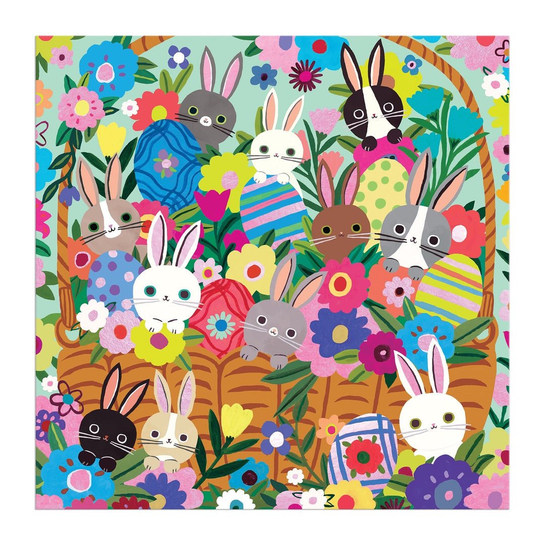 Blooming Bunnies 500 Piece Jigsaw Puzzle | Mudpuppy - Jigsaw Puzzles - The Puzzle Center