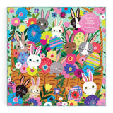 Blooming Bunnies 500 Piece Jigsaw Puzzle | Mudpuppy - Jigsaw Puzzles - The Puzzle Center
