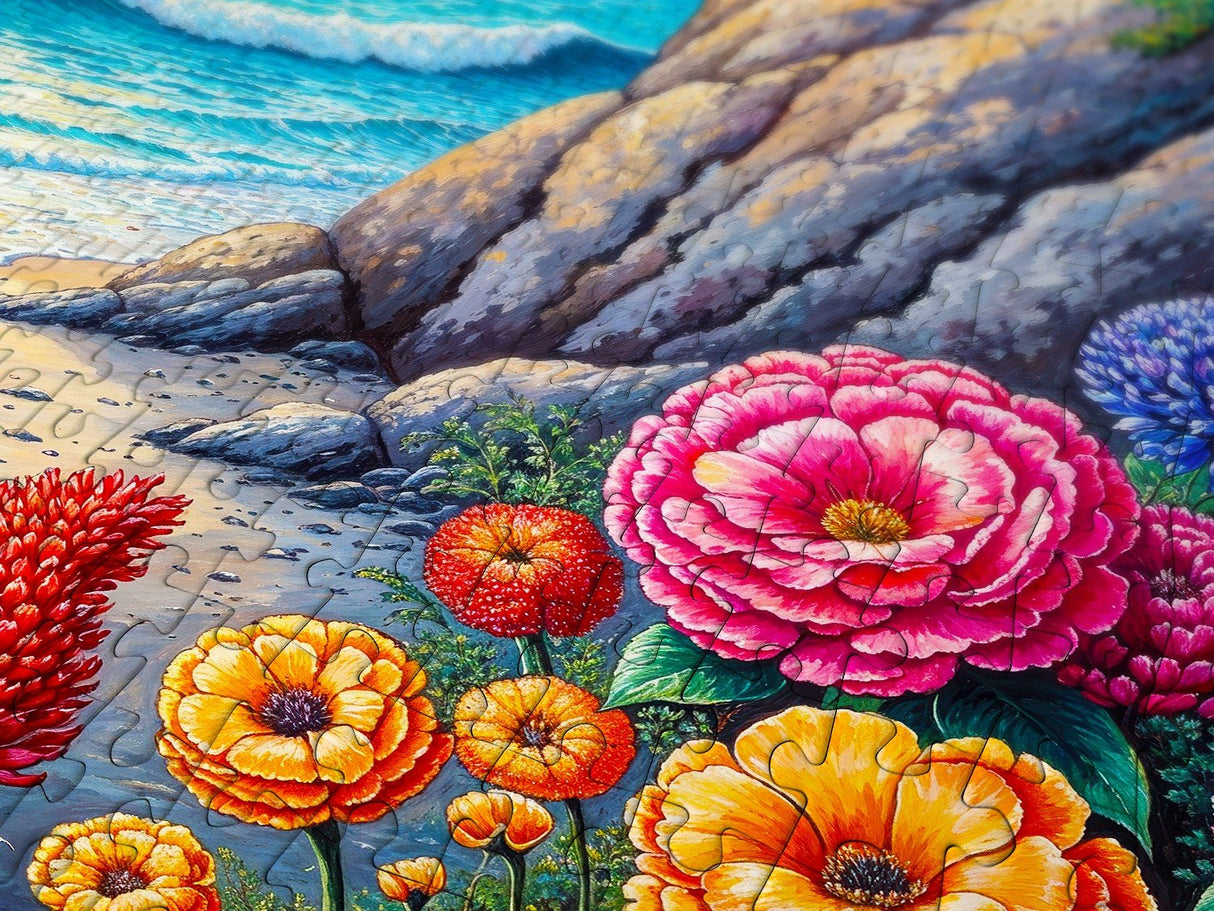 Blooming Coast 1000 Piece Jigsaw Puzzle | Enjoy Puzzles - Jigsaw Puzzles - The Puzzle Center