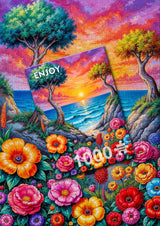 Blooming Coast 1000 Piece Jigsaw Puzzle | Enjoy Puzzles - Jigsaw Puzzles - The Puzzle Center