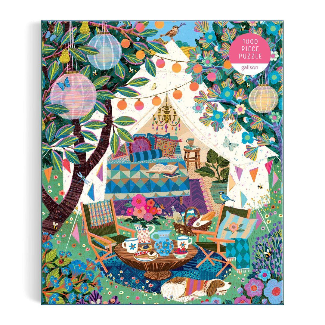 Blooming Escape By Victoria Ball 1000 Piece Jigsaw Puzzle | Galison - Jigsaw Puzzles - The Puzzle Center